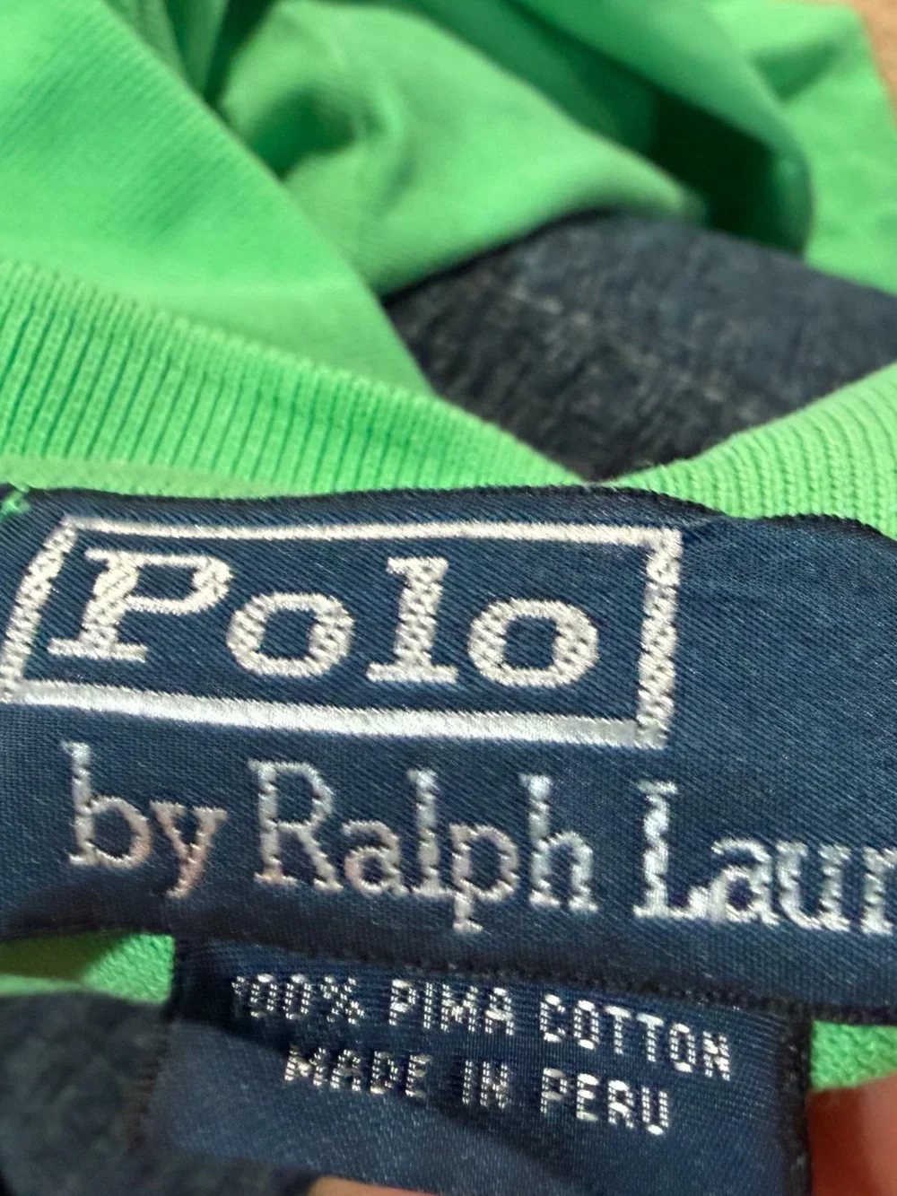 Polo Ralph Lauren Green Golf Tennis Preppy Short Sleeve Shirt Men's